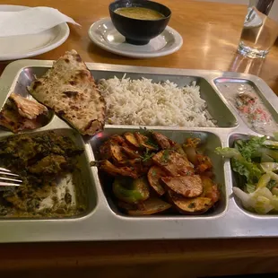 91. Vegetable Nepali Thali
