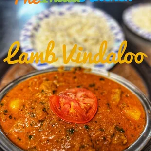 a bowl of lamb sindalo