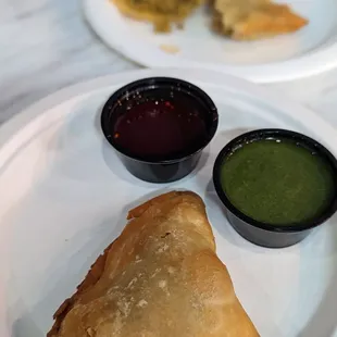 Lamb samosa