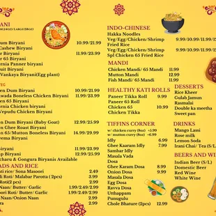 menu, sushi and sashimi