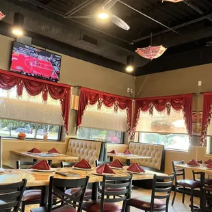 Interior with indian decor