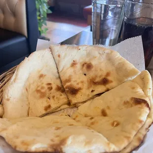 Buttered Naan Paneer Naan