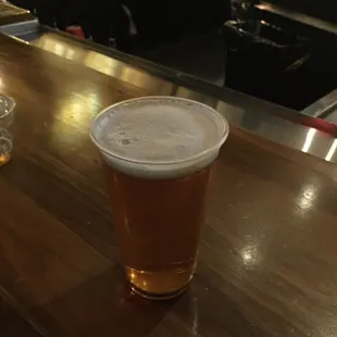 Large (24 oz.) draft beers for only $6.50. 18 oz. drafts are $4.50 &amp; 18 oz. domestic drafts are $3.50. Not a special....