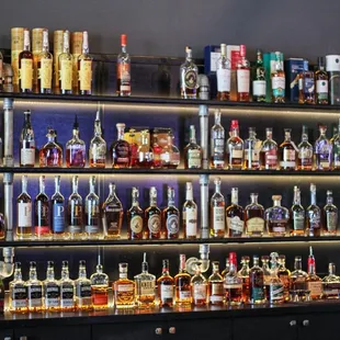 Top shelf bourbon