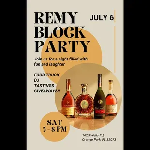 Remy Block Party!