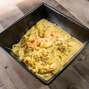 Seafood Alfredo