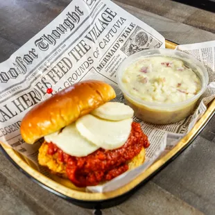 Chicken Parm w/ Fresh Motz