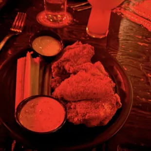 Chicken Wings with dry rub