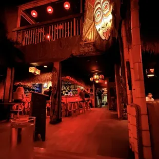 Bar area