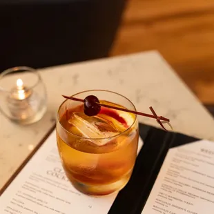 &quot;Cherry and the Spoon&quot; Autumn 2024 cocktail