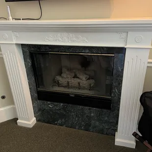 Nice fireplace for the winter
