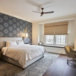 Our Deluxe King room boasts over 500 square feet of space.