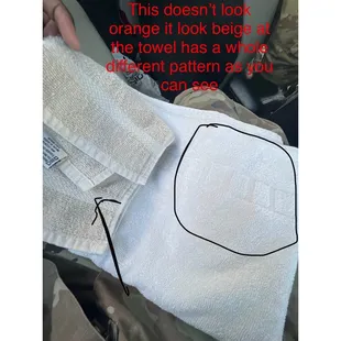 This is  switch bait and switch to charge me for damage linen