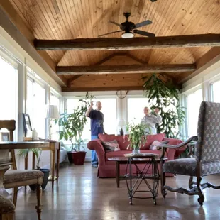 Inn's sun room
