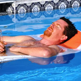 Enjoy our Chlorine Free pool from late Spring to Early Fall