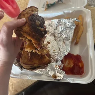 rueben they flipped it so i couldn&apos;t see the burnt parts