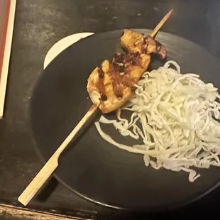 Mushroom Skewer