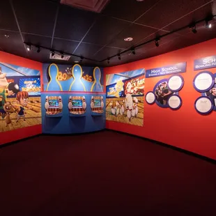 Bowlopolis at the IBMHOF. Interactive and fun computer games for kids of all ages.
