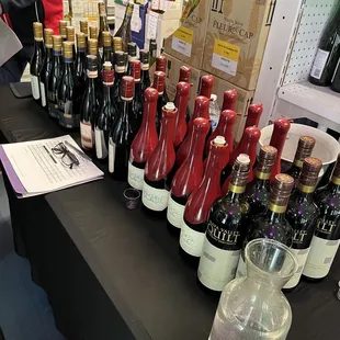 great assortment of wines to try