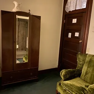 Wardrobe and 80's chair