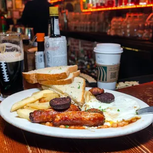 Irish Breakfast $18 (missing Irish bacon!)