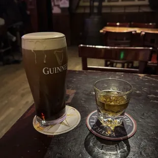Guinness and a Jameson