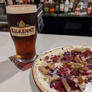 Corned beef pizza!