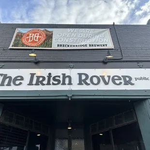 Irish Rover is Open for Business