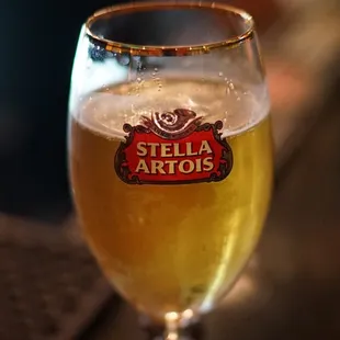 Nothing beats a cold Stella