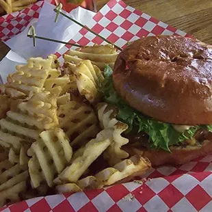 The bear smashburger. So delicious!!