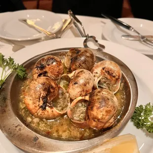 Escargots, not a fan