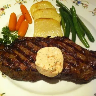 Ny Steak Flambe