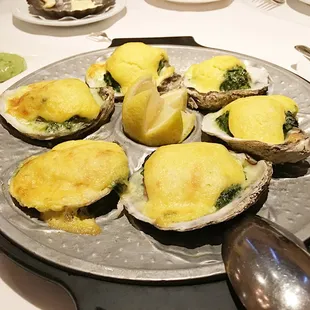 Oysters Rockefeller