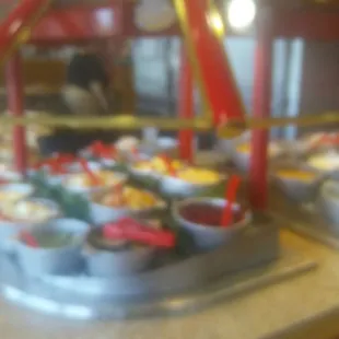 sushi and sashimi, interior