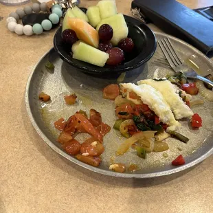 Egg White Veggie Omelette