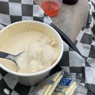 Cold Cream of crab with super lump