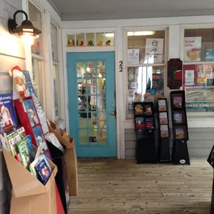 Behind the Blue Door? Treasure!