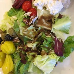 Enjoy a nice salad herewith!