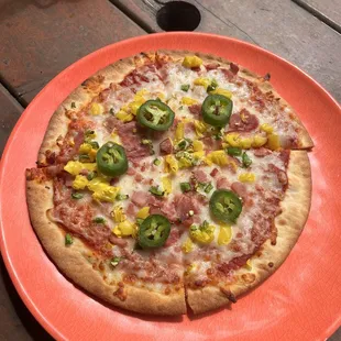 A poor effort at making a pizza