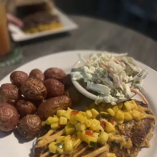 Grouper Crab Cake (entrée)