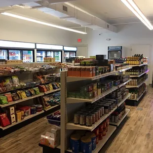 a wide variety of food items