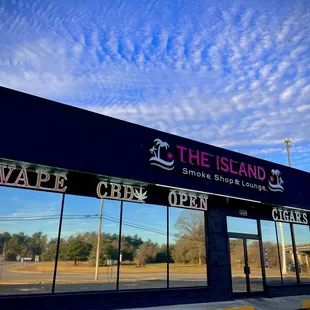 the outside of the building