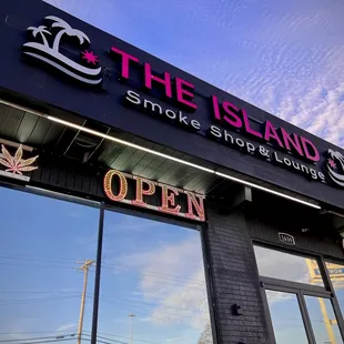 the outside of the building