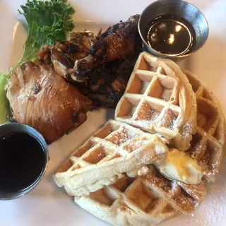 Jerk Chicken & Waffles