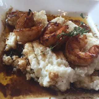 Jerk Shrimp & Grits