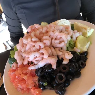 Blue Cheese Bay Shrimp Salad