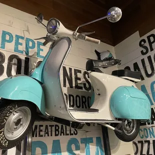 Fun sign for the restaurant! Definitely eye catching