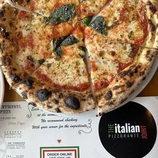 Margherita pizza