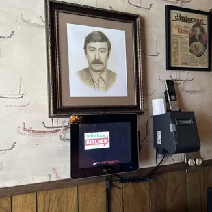The former owner, may he rip. I fondly remember him. He was always here welcoming diners.