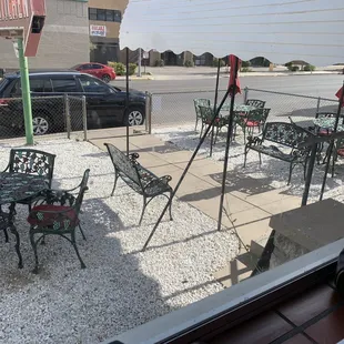Outside patio